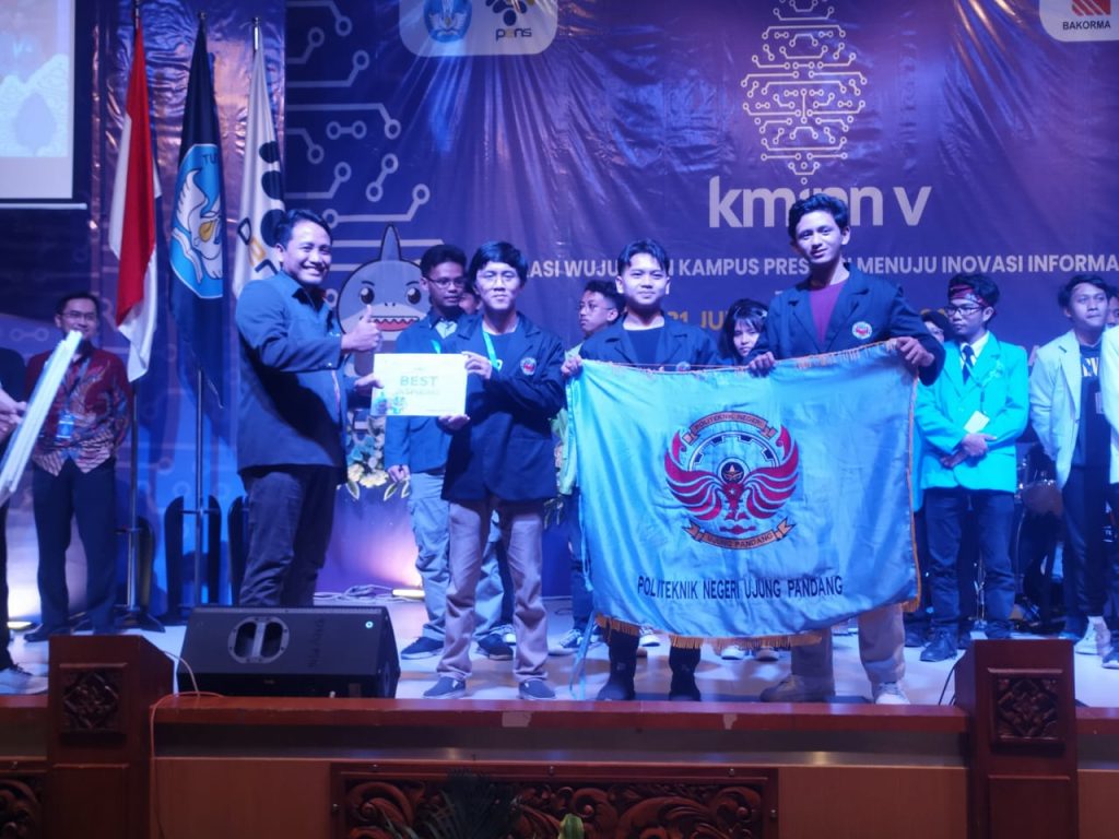 TKJ PNUP Raih Best Inspiring Pada KMIPN 2023