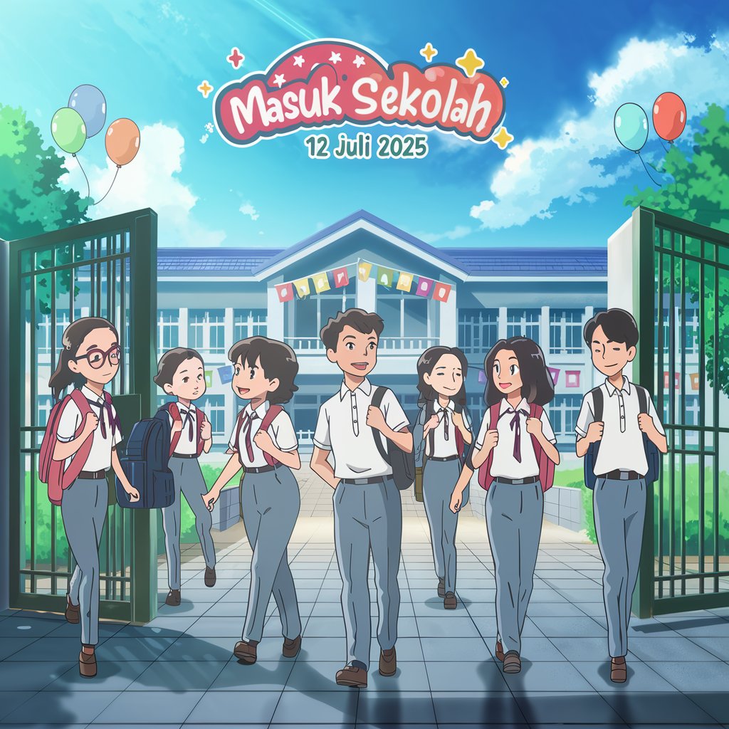 Read more about the article Masuk Sekolah – Tahun Pelajaran 2025-2026