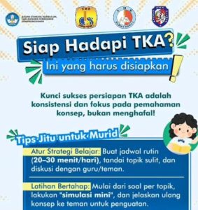 Read more about the article SIAP TKA? Tips jitu untuk Murid menghadapi TKA.