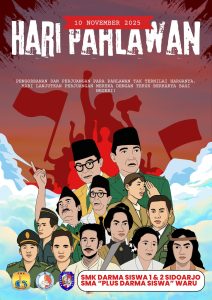 Read more about the article Semangat Kepahlawanan Tak Pernah Padam: SMK Darma Siswa dan SMA Plus Darma Siswa Peringati Hari Pahlawan 10 November 2025