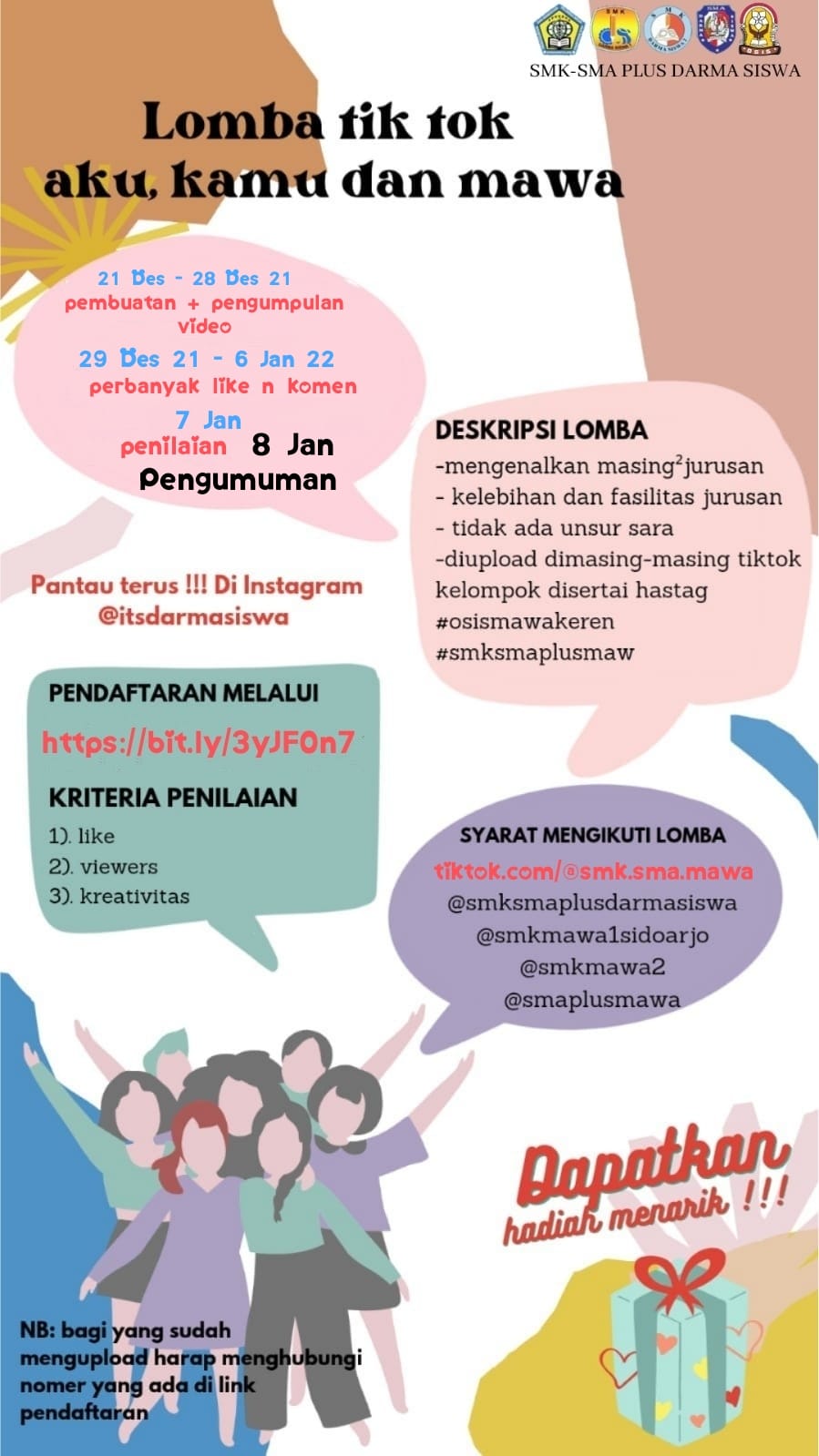 Read more about the article YUK IKUTI.. LOMBA TIK TOK – SMK MAWA