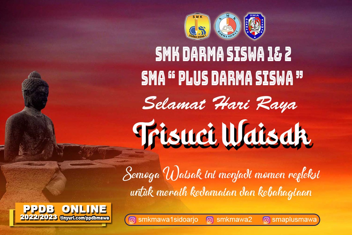 Selamat Memperingati Hari Raya Tri Suci Waisak 2022