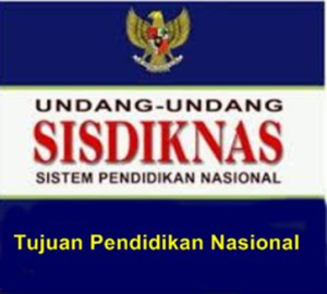 Tujuan Pendidikan Nasional