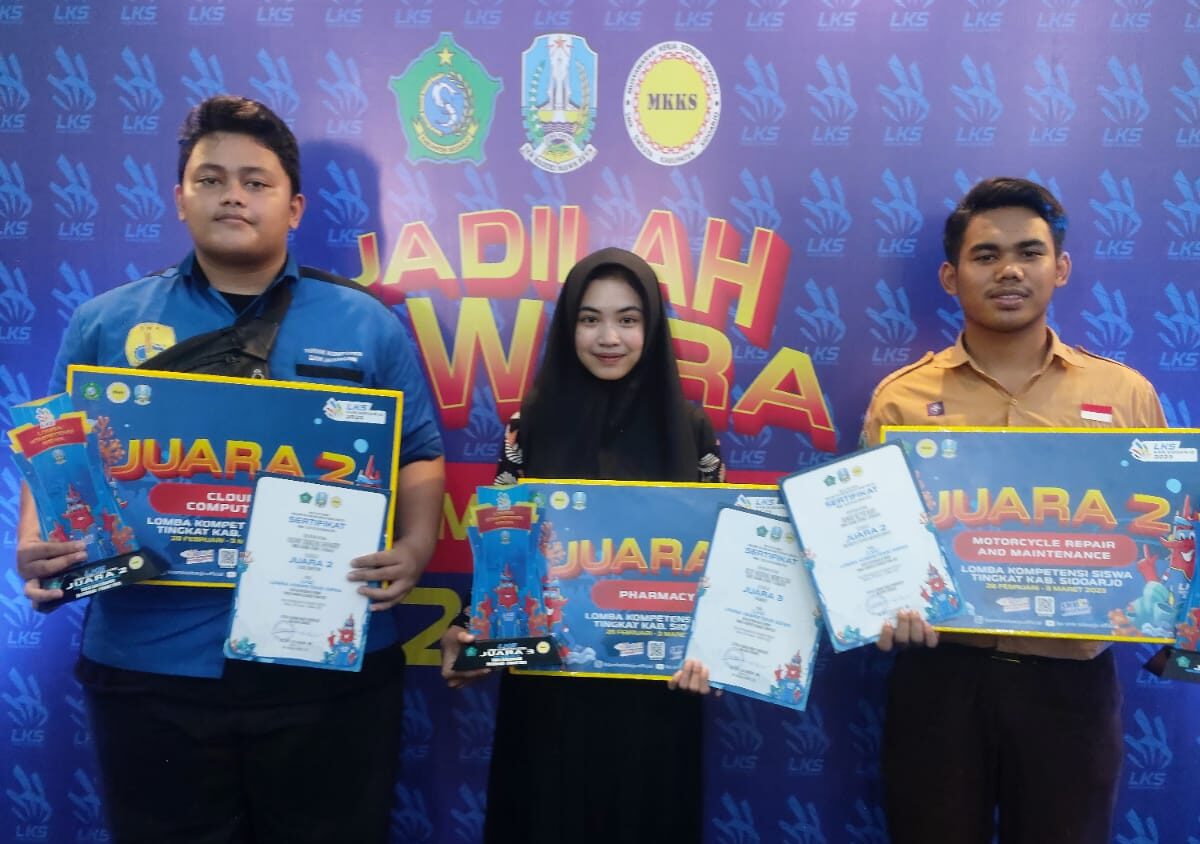 Selamat Dan Sukses Pemenang Lomba Keterampilan Siswa (LKS) Sekabupaten Sidoarjo 2023