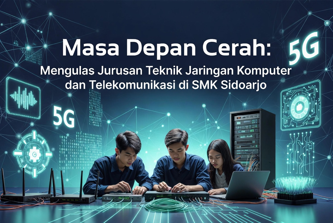 You are currently viewing Masa Depan Cerah: Mengulas Jurusan Teknik Jaringan Komputer dan Telekomunikasi di SMK Sidoarjo