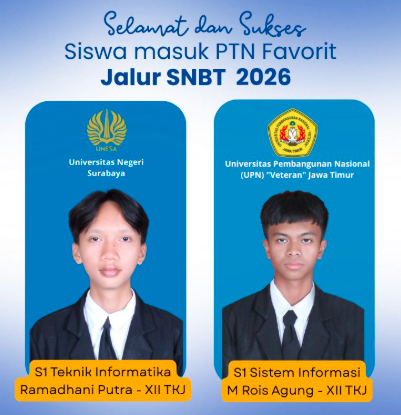 You are currently viewing Selamat kepada siswa-siswi yang berhasil diterima di Perguruan Tinggi Negeri melalui jalur SNBT 2026