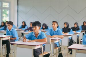 Siswa SMK di bengkel praktik yang mencerminkan semangat smk terbaik di sidoarjo, smk favorit di sidoarjo, smk pk di sidoarjo, smk pusat keunggulan di sidoarjo, smk di jawa timur, smk terbaik di jawa timur, smk favorit di jawa timur, smk pk di jawa timur, smk pusat keunggulan di jawa timur.