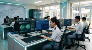 Read more about the article Prediksi Relevansi Enkripsi Post-Quantum pada Modul Pembelajaran Keamanan Data Digital di SMK di Sidoarjo