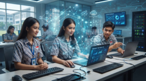 Read more about the article Ekstrapolasi Penggunaan Komputasi Kuantum Cloud dalam Analisis Data Vokasional Siswa SMK di Jawa Timur