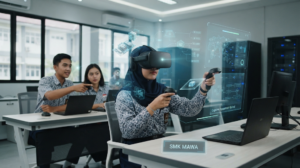 Read more about the article Evaluasi Ergonomi Kognitif Penggunaan Headset Virtual Reality Jangka Panjang pada Siswa SMK Terbaik di Sidoarjo