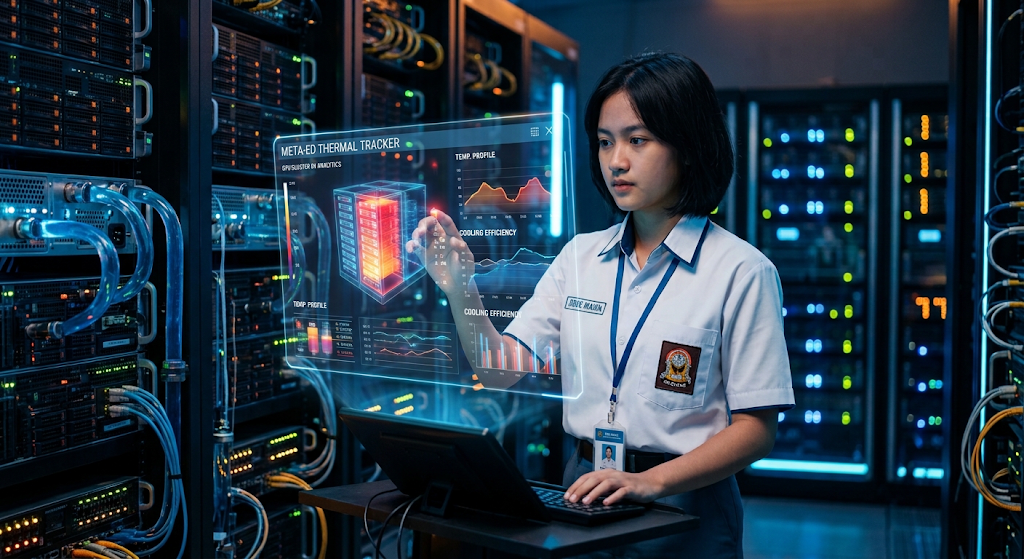 You are currently viewing Kajian Termodinamika Server Meta-Edukasi terhadap Efisiensi Energi Institusi Pendidikan SMK di Jawa Timur
